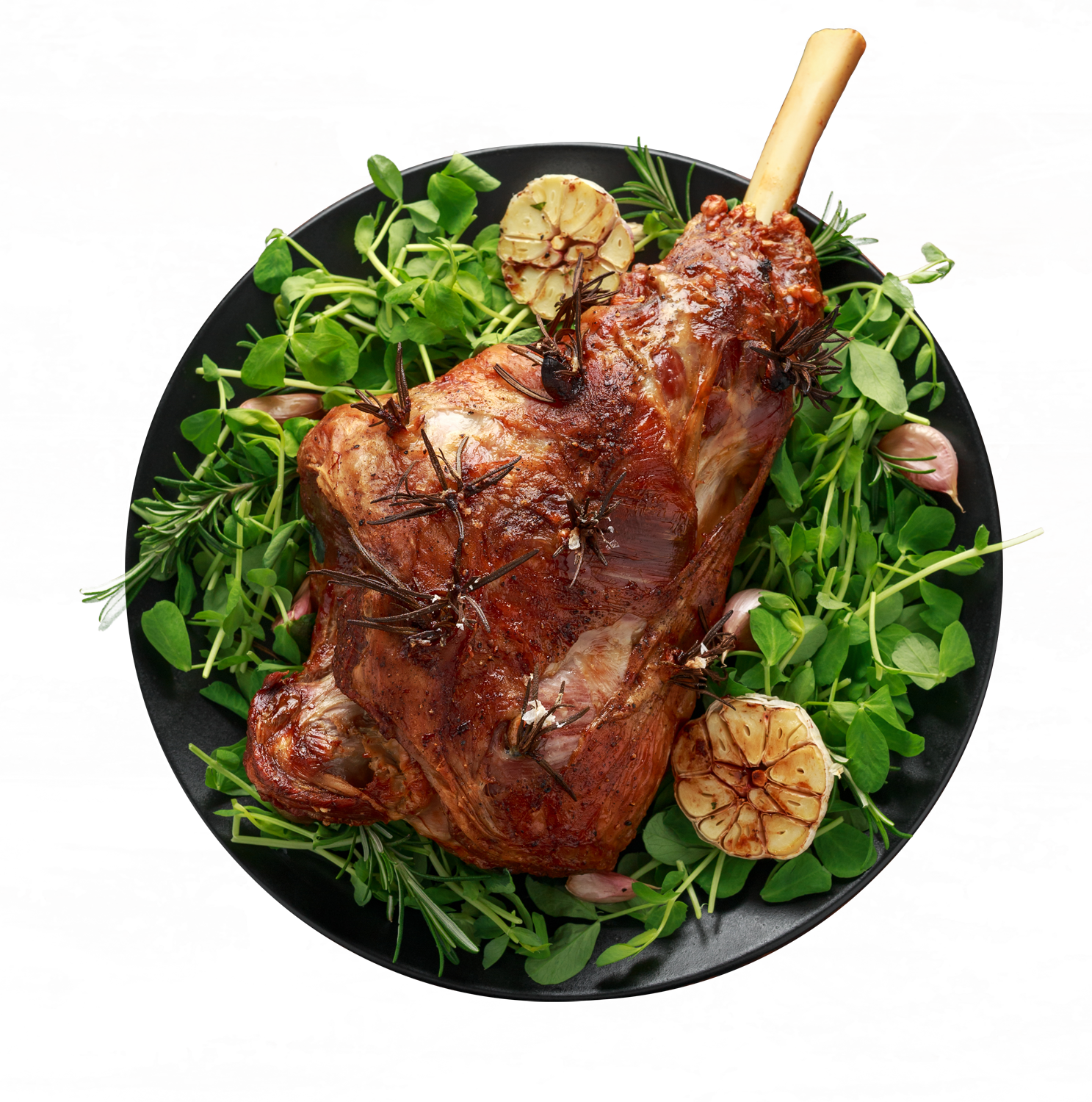 Leg of lamb with ginger