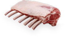 French rack, 7 chops