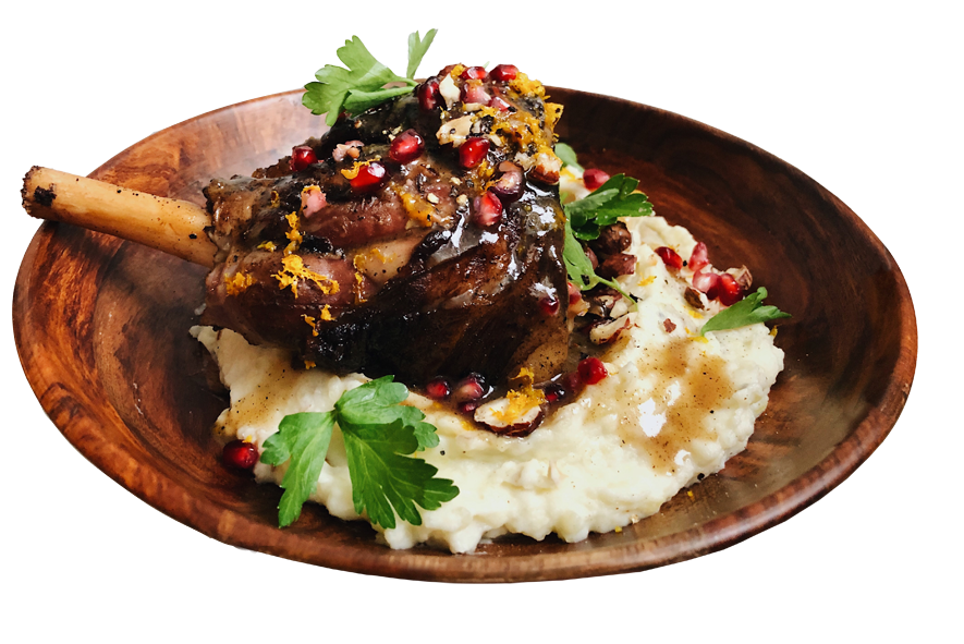 Lamb Shank with Chai Spices